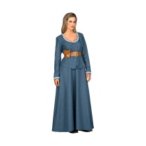 Costume for Adults My Other Me Western Girl Blue M/L