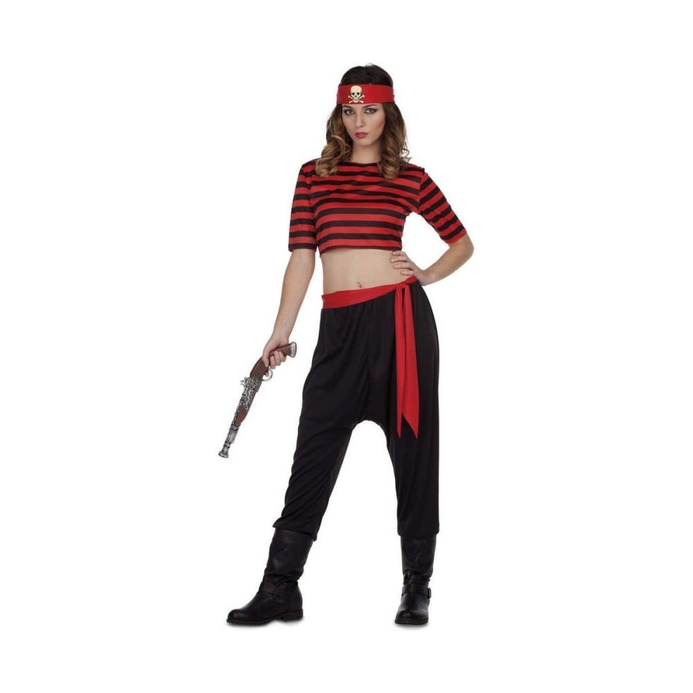 Costume for Adults My Other Me Female Pirate Sash Trousers Handkerchief Top