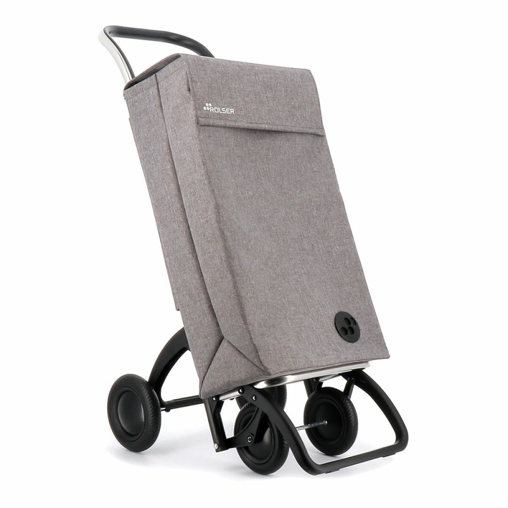 Shopping cart Rolser sbelta tweed 4.2 Grey Foldable