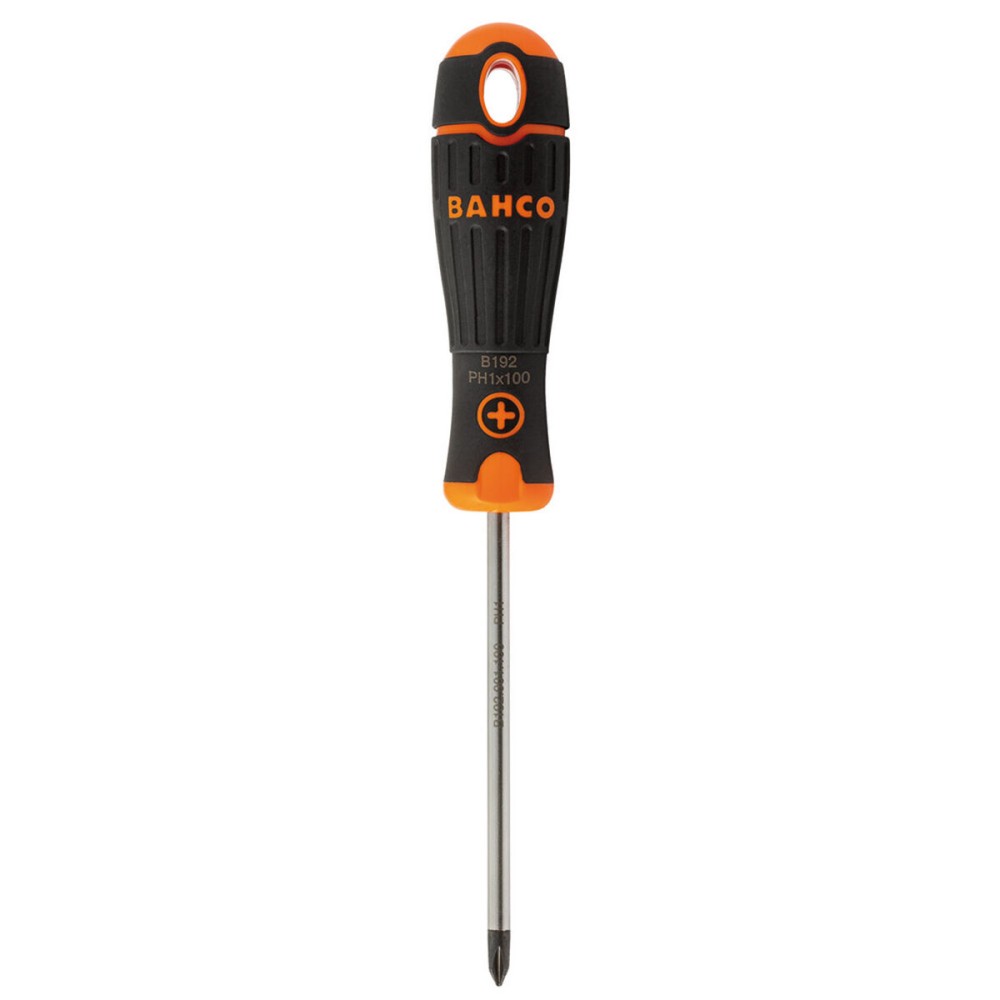 Screwdriver Bahco Bahcofit Phillips PH2 125 mm