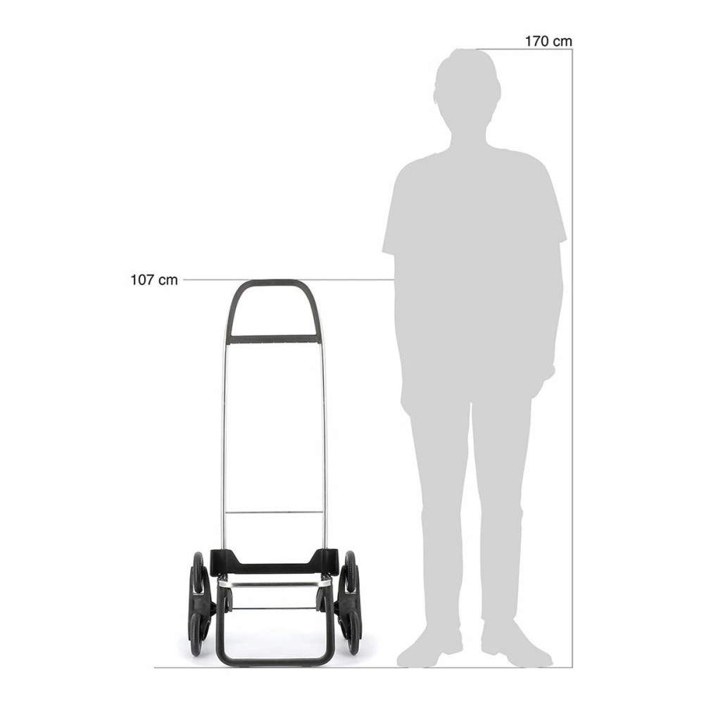 Warenkorb Rolser i-max mf 6 Rot 47,5 x 39,5 x 107 cm 43 L Biegsam