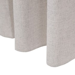 Vorhang Beige Polyester Silber 100 % Baumwolle 140 x 260 cm