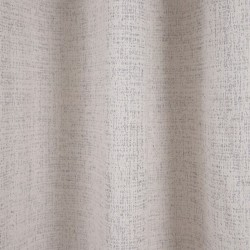 Curtain Beige Polyester Silver 100% cotton 140 x 260 cm