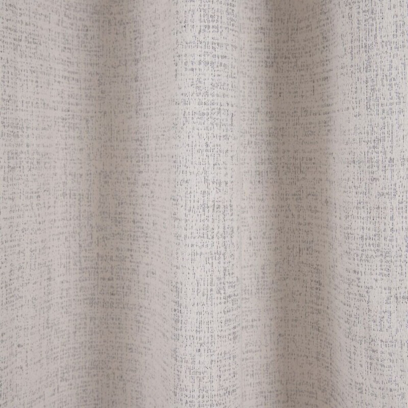 Curtain Beige Polyester Silver 100% cotton 140 x 260 cm