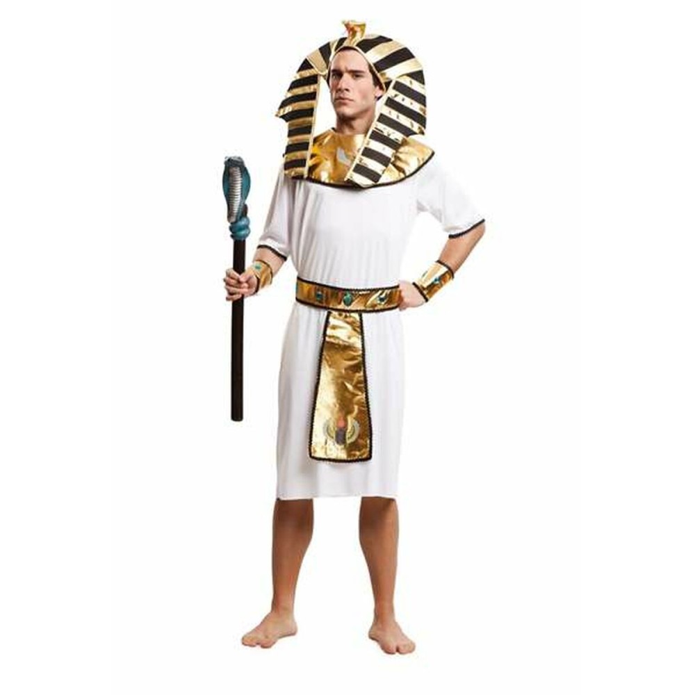 Costume for Adults My Other Me Egyptian Gold White M/L