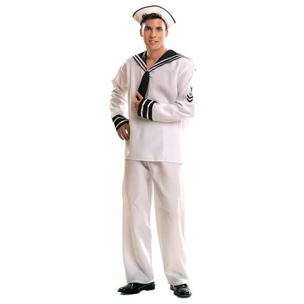 Costume for Adults My Other Me Sailor White M/L