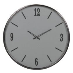 Wall Clock 51 x 5 x 51 cm Crystal Blue Steel