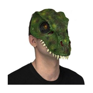 Maske My Other Me grün Einheitsgröße M Dinosaurier