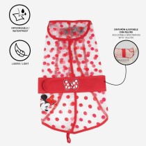 Dog raincoat Minnie Mouse Red