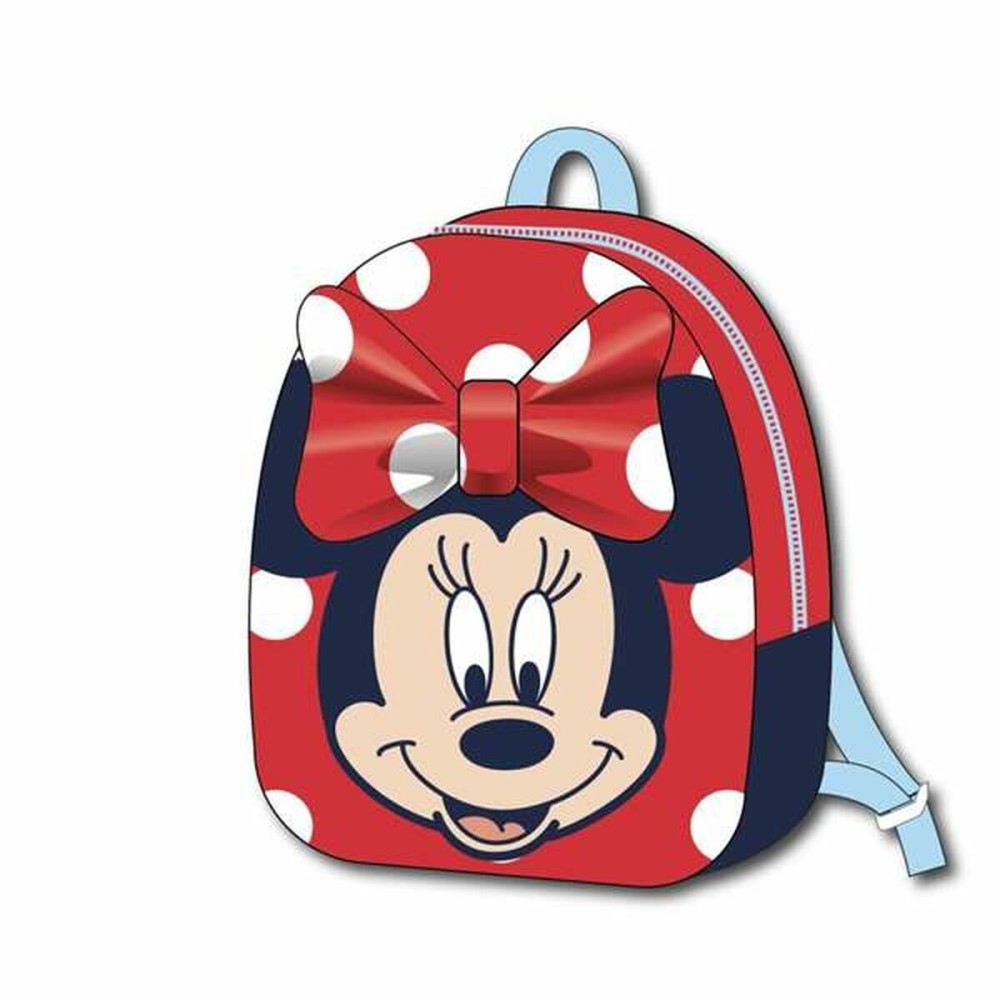 Cartable Minnie Mouse Rouge 18 x 22 x 8 cm