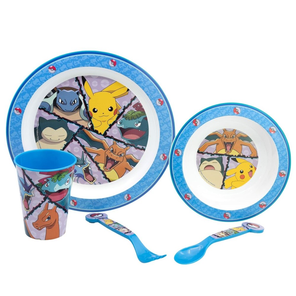 Set de vaisselle pour enfants Pokémon (5 Pièces)