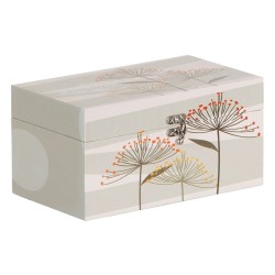 Dekorative Box PVC Canvas-Stoff Papier DMF Blomster 30 x 18 x 15 cm (2 Stücke)