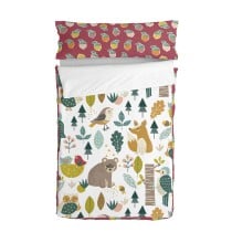 Couette rembourrée HappyFriday Moshi Moshi Harvestwood Multicouleur 105 x 200 cm