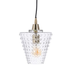 Deckenlampe Kristall Metall 20 x 20 x 27 cm