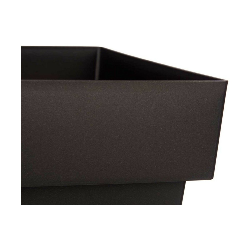 Pot auto-arrosant Ibergarden 87950 Anthracite Plastique 37 x 51 x 37 cm (6 Unités)