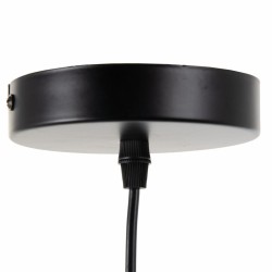 Deckenlampe Schwarz Metall Ø 15 cm