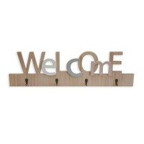 Affichette de poignée de porte Welcome Versa Bois MDF 4 x 18 x 59,5 cm