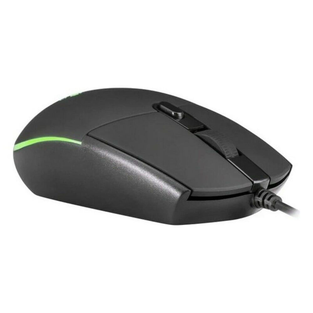 Clavier et Souris Gaming Mars Gaming MCPTKLES 3200 dpi RGB Noir (Espagnol)