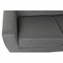 Zweisitzer-Sofa DKD Home Decor 8424001799428 Grau Bunt natürlich Holz Kautschukholz Scandi 146 x 72 x 82 cm