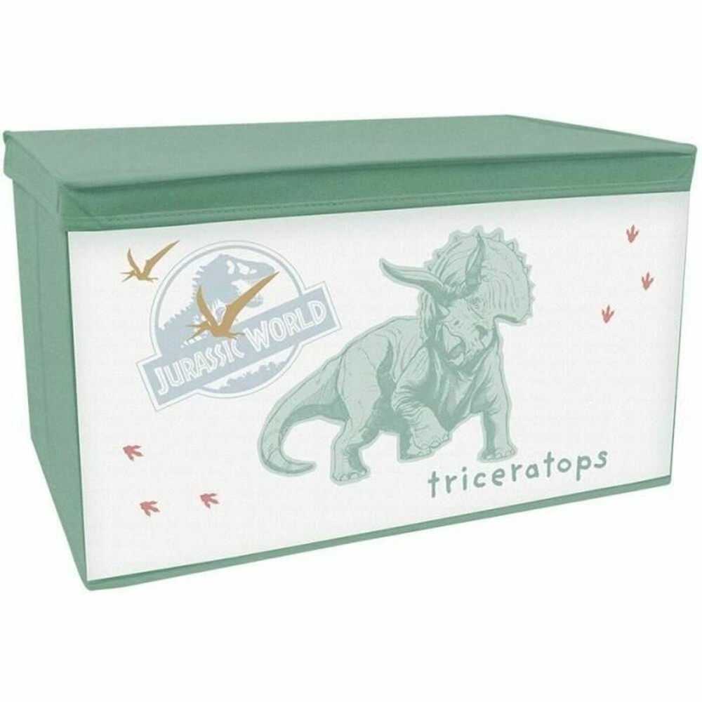 Boîte de rangement Fun House Jurasic World Dinosaur Vert 55,5 x 34,5 x 34 cm