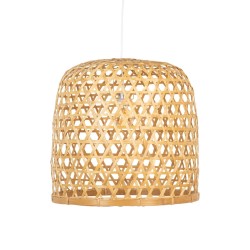 Ceiling Light 59 x 59 x 55 cm Natural Bamboo 220 V 40 W