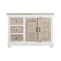 Anrichte DKD Home Decor Weiß natürlich Holz Mango-Holz 122 x 25 x 91 cm