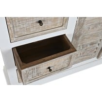 Anrichte DKD Home Decor Weiß natürlich Holz Mango-Holz 122 x 25 x 91 cm