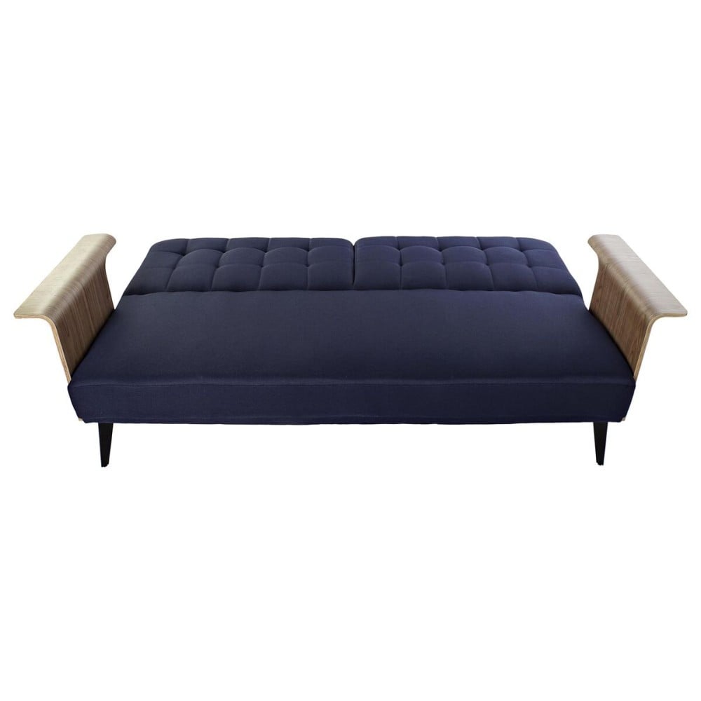 Schlafsofa DKD Home Decor Blau Braun Schwarz Metall Moderne Urban 203 x 87 x 81 cm