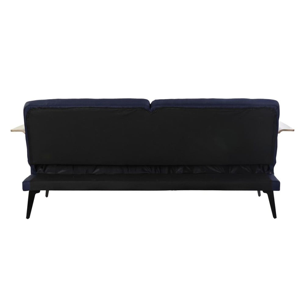 Schlafsofa DKD Home Decor Blau Braun Schwarz Metall Moderne Urban 203 x 87 x 81 cm