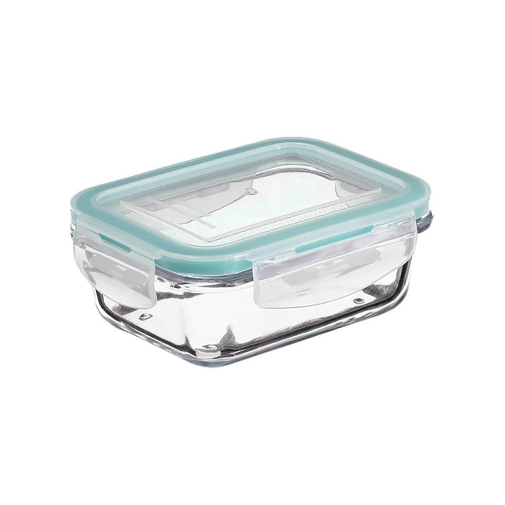 Lunch box 5five Simply Smart Blue Transparent Crystal 800 ml 18,5 x 12,5 x 6 cm Rectangular