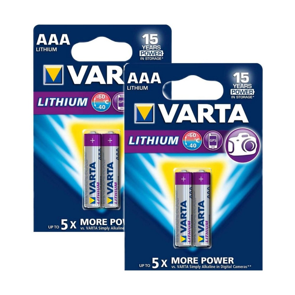 Batteries Varta Ultra Lithium (4 Pieces)