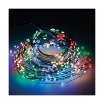 Wreath of LED Lights Lumineo Multicolour Silver