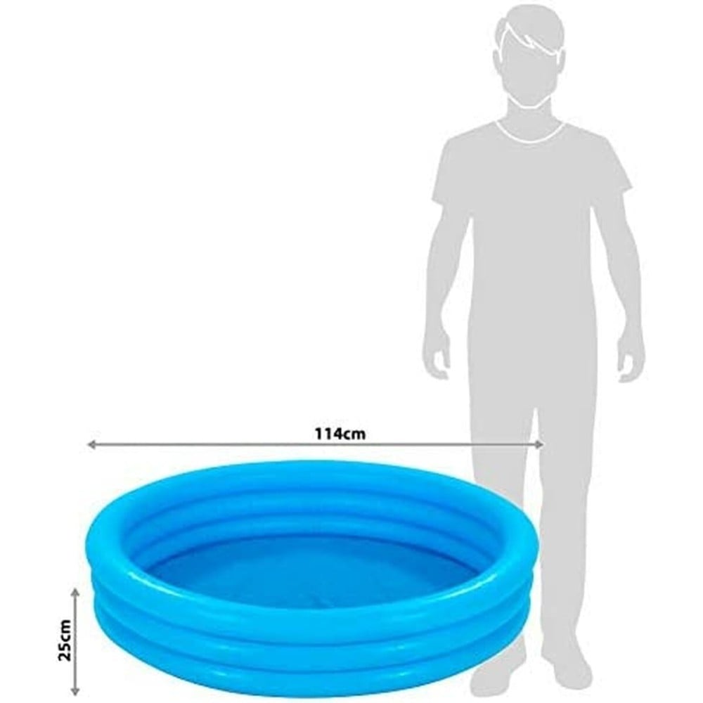 Inflatable Paddling Pool for Children Intex 59416 101 L Multicolour 114 x 25 cm