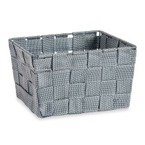 Mehrzweckkorb Kipit A3-6878 Grau Stoff 15 x 10,5 x 20 cm Geflochten (24 Stück)