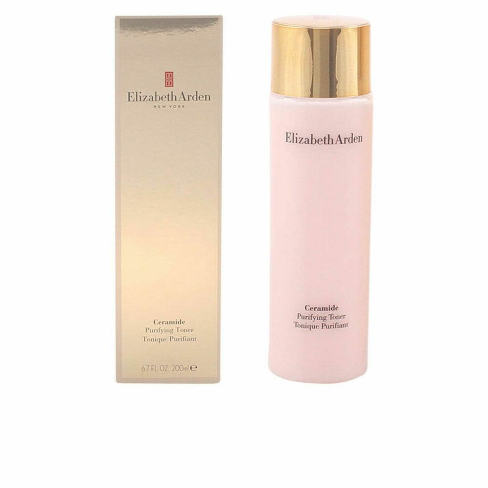 Zwei-Phasen-Reiniger zur Entfernung des Gesichts-Make-ups Elizabeth Arden Ceramide Purifying Tonikum Reiniger 200 ml