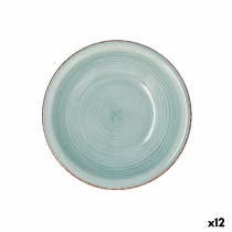 Assiette creuse Quid Vita Aqua Céramique Ø 21,5 cm (12 Unités)