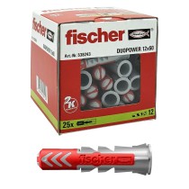 Stollen Fischer DuoPower 538243 Nylon Ø 12 x 60 mm (25 Stück)