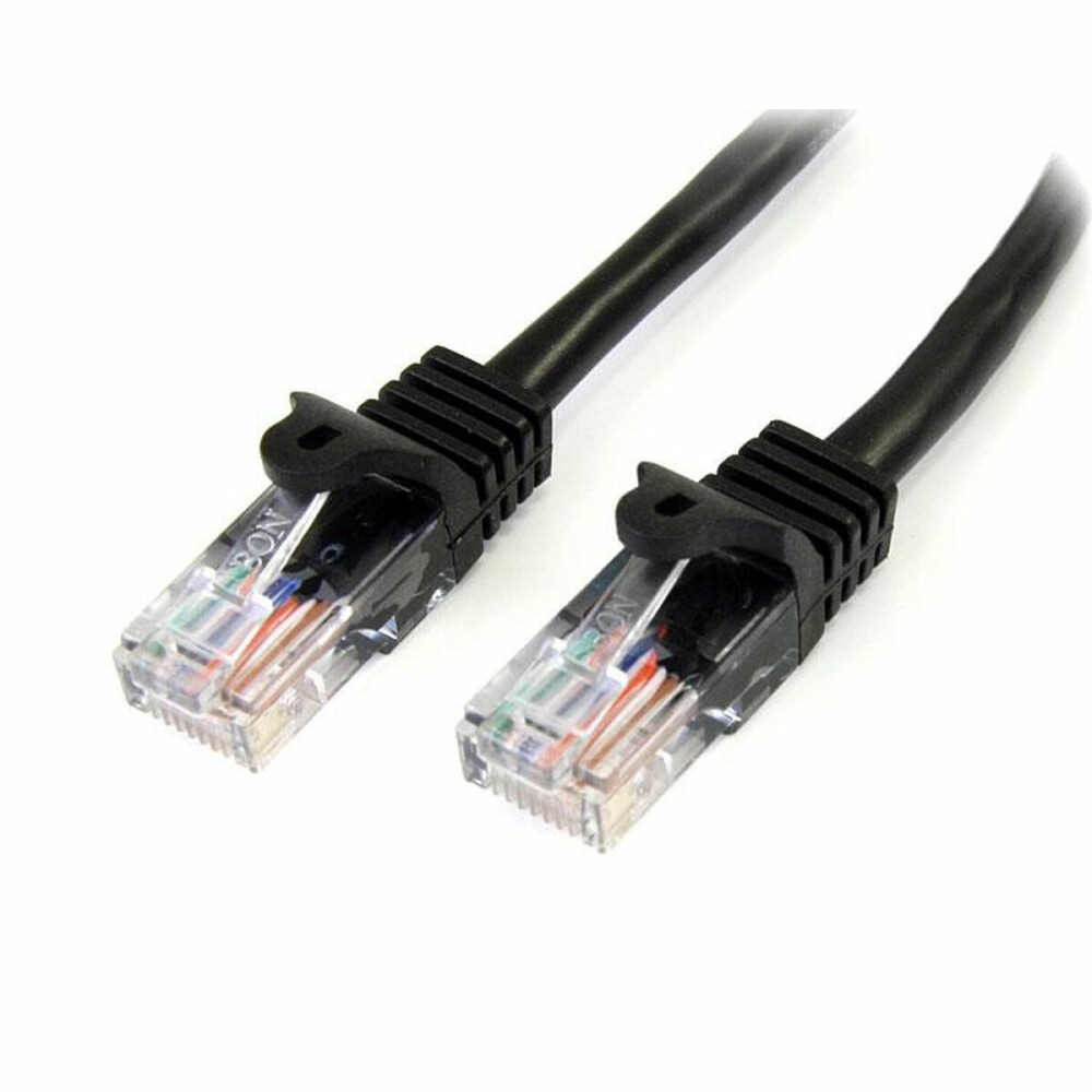 UTP Category 6 Rigid Network Cable Startech 45PAT5MBK Black 5 m