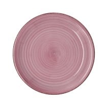 Assiette plate Quid Vita Peoni Céramique Rose Ø 27 cm (12 Unités)