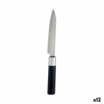 Kitchen Knife Kinvara KT11-5603-05 Black Silver Stainless steel Plastic 3 x 23,5 x 2 cm (12 Units)