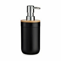 Seifenspender Berilo 51710 Schwarz Bambus Polypropylen 350 ml 8 x 17 x 9 cm (6 Stück)