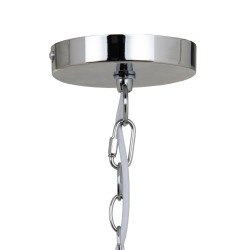 Deckenlampe Ø 14 cm 36 x 36 x 110 cm Metall Silber