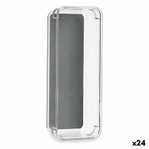 Organiseur de Tiroirs Kinvara W623310 Gris Plastique recyclé 9,3 x 4,5 x 23 cm (24 Unités)