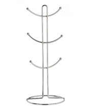 Cup hanger Kinvara W3154-1 Silver Metal 16 x 39 x 16 cm (6 Units)