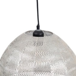 Deckenlampe 37 x 37 x 29 cm Metall Silber