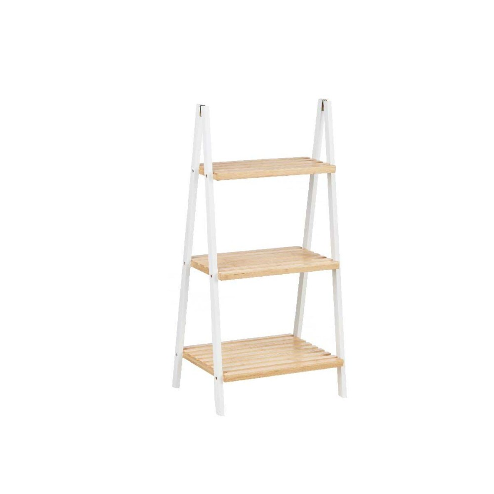 Bathroom Shelves Berilo WR5504-3-431 White Natural 40,3 x 81,5 x 30 cm