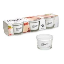 Lunchbox-Set Vivalto OCT-W37403 Durchsichtig Glas Polypropylen 200 ml (12 Stück)