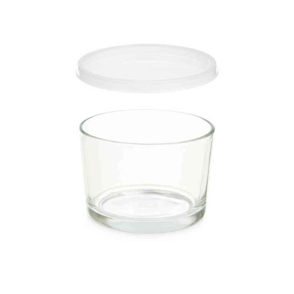 Set of lunch boxes Vivalto OCT-W37403 Transparent Glass polypropylene 200 ml (12 Units)