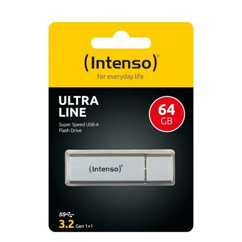 Clé USB INTENSO 3531490 64 GB 2 Unités Argent