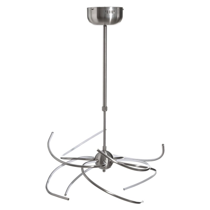 Deckenlampe 60 x 60 x 120 cm Metall Silber Moderne